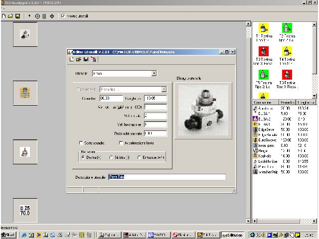 Capacidad de configuración de las herramientas