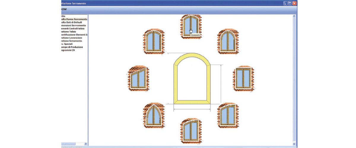 Tipologia de ventanas realizables